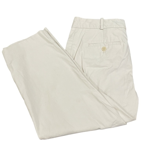 Talbots khaki cropped pant - Picture 3 of 4